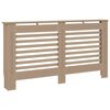 vidaXL Pokrov za radijator 152 x 19 x 81,5 cm MDF