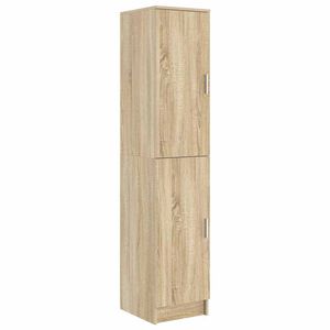 vidaXL Highboard Sonoma hrast 35 x 39 x 168 cm