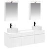 vidaXL Set ormarića za kupaonicu 5 pcs Bijela 50 x 14,5 x 70 cm