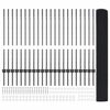 vidaXL Ograda s postovima Siva 1 x 50 m Čelik i PVC