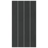 vidaXL Podni sheet za bazen Crna 820 x 420 x 0,1 cm Neslojno platno