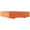 vidaXL Vrtna sadilica vo&scaron;tano smeđa 100x100x26,5 cm masivna borovina