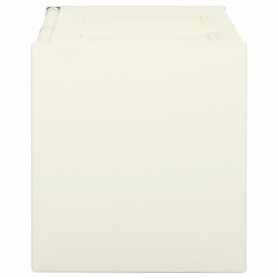 vidaXL Kutija za jastuke boja vanilije 86 x 40 x 42 cm 85 L