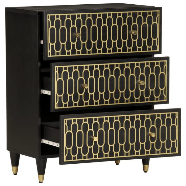 vidaXL Bočni ormarić 60 x 33 x 75 cm od masivnog drva manga