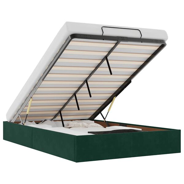 vidaXL Otomanski okvir kreveta bez madracem 120x200 cm bar&scaron;unasti