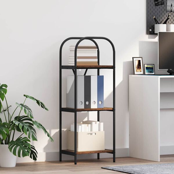 vidaXL Polica Staro drvo 40 x 30 x 109 cm Konstruirano drvo