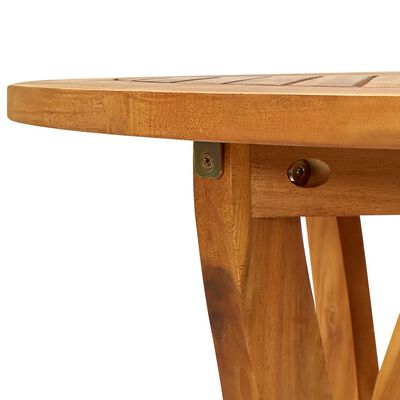 vidaXL Vrtni stol Ø 120 cm od masivnog bagremovog drva