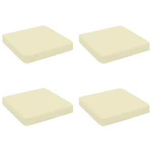 vidaXL Jastučići za sjedalo od 4 dijela VUGHT 4 pcs 100% poliester