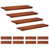 vidaXL Step treads 12 kom. 90 x 30 x 2 cm Smeđa Čvrsto drvo bukve