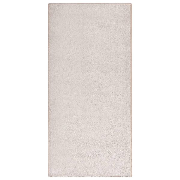 vidaXL Tepih s mekim vlaknima protuklizni 115x170 cm boja devine dlake