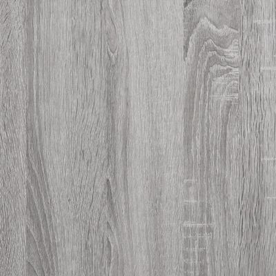 vidaXL Kupaonski ormarić sivi hrast 30x30x100 cm konstruirano drvo