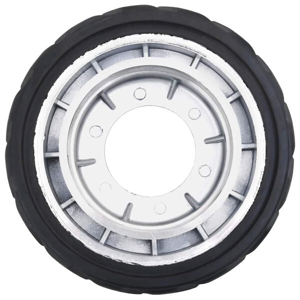 vidaXL Kotač za potporni kotač Ø 19,5 x 10 cm od aluminija i gume