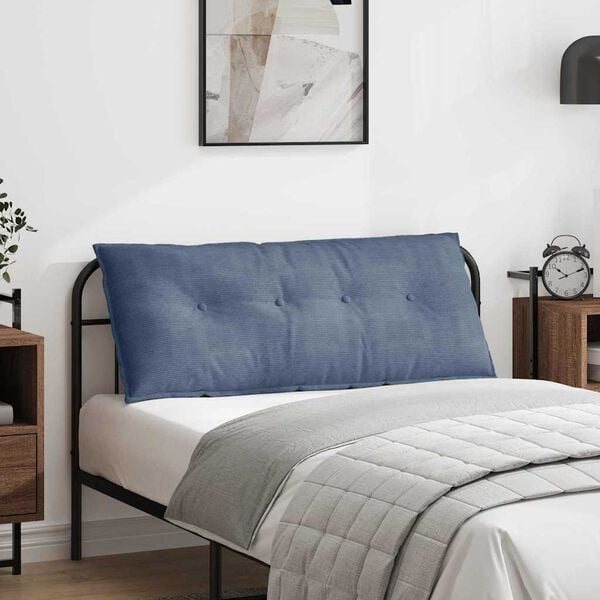 vidaXL Jastuk za leđa Plava 120 x 50 cm Kordura tekstil