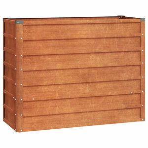 vidaXL Povi&scaron;ena vrtna gredica boja hrđe 100 x 40 x 77 cm čelik COR-TEN