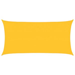 vidaXL Jedro za za&scaron;titu od sunca 160 g/m&sup2; žuto 2 x 4 m HDPE