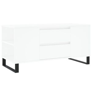 vidaXL Stolić za kavu bijeli 102 x 44,5 x 50 cm od konstruiranog drva