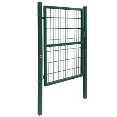 vidaXL Vrata za ogradu od čelika 106 x 248 cm zelena