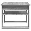 vidaXL Kava Stol Siva Sonoma 64 x 54 x 44 cm Konstruirano drvo