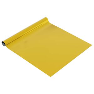vidaXL Samoljepljiva folija za namje&scaron;taj sjajna zlatna 500 x 90 cm PVC