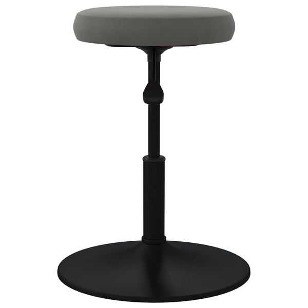 vidaXL Blagovaonske stolice 4 kom tamnosive bar&scaron;unaste