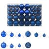 vidaXL Set od 100 božićnih kuglica plavi