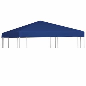 vidaXL Pokrov za sjenicu 310 g/m&sup2; 3 x 3 m plavi