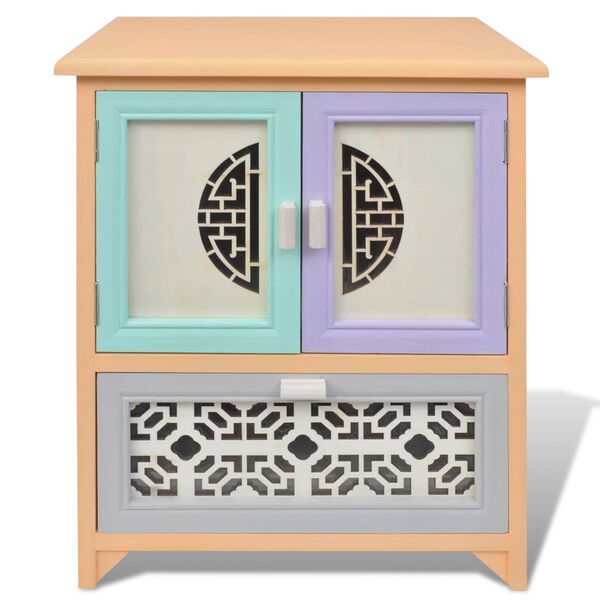 vidaXL Pomoćni ormarić &Scaron;areni 46 x 34 x 55.5 cm Drvo paulovnije