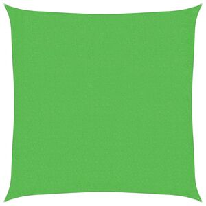 vidaXL Jedro za za&scaron;titu od sunca 160 g/m&sup2; svjetlozeleno 3 x 3 m HDPE
