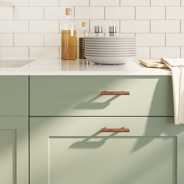 vidaXL Ručke za ormarić 20 kom brončane 64 mm od nehrđajućeg čelika