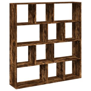 vidaXL Ormarić za knjige boja dimljenog hrasta 132x29x141,5 cm drveni
