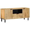vidaXL TV ormarić smeđi 105x33x46 cm Puno drvo Mango