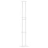 vidaXL Stalci za sajmove Bijelo 30 x 23,5 x 210 cm Čelik