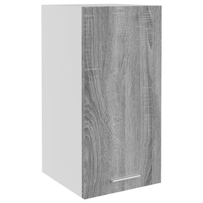 vidaXL Viseći ormarić siva boja hrasta 29,5x31x60 cm konstruirano drvo