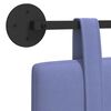vidaXL Držeće uzglavlje Zidne Traper plava 190 x 55 x 5 cm tkanina