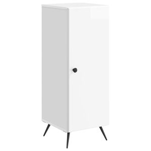 vidaXL Kreveta Bijela visokog sjaja 33 x 34,5 x 90 cm