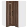 vidaXL Zidni kutni ormar PORTO Smeđi hrast 57 x 57 x 80 cm