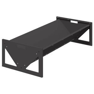 vidaXL Hranilica za stoku Crna 108 x 50 x 28 cm 10 kg