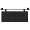 vidaXL Držeće uzglavlje Zidne Crna 110 x 55 x 7 cm tkanina