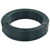 vidaXL Žica za vezanje ograde 250 m 0,9/1,4 mm čelična crno-zelena