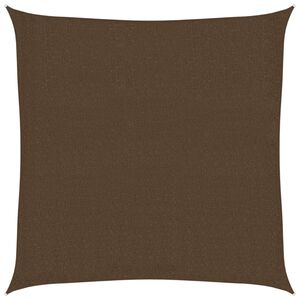 vidaXL Jedro za za&scaron;titu od sunca 160 g/m&sup2; smeđe 2,5 x 2,5 m HDPE