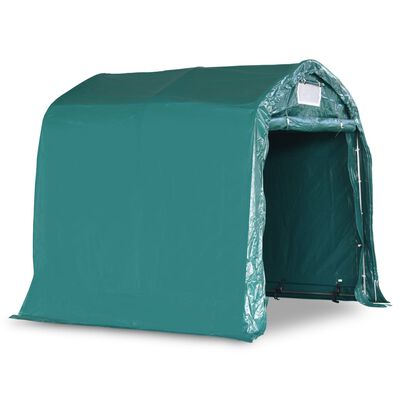 vidaXL Garažni šator PVC 2,4 x 2,4 m zeleni