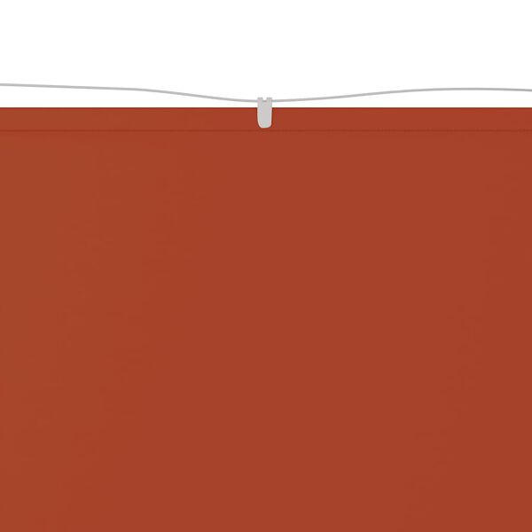 vidaXL Okomita tenda terakota 60 x 800 cm od tkanine Oxford
