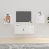 vidaXL Zidni TV ormarići 2 kom visoki sjaj bijeli 40 x 34,5 x 40 cm