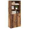 vidaXL Highboard Staro drvo 80 x 42,5 x 185 cm Konstruirano drvo
