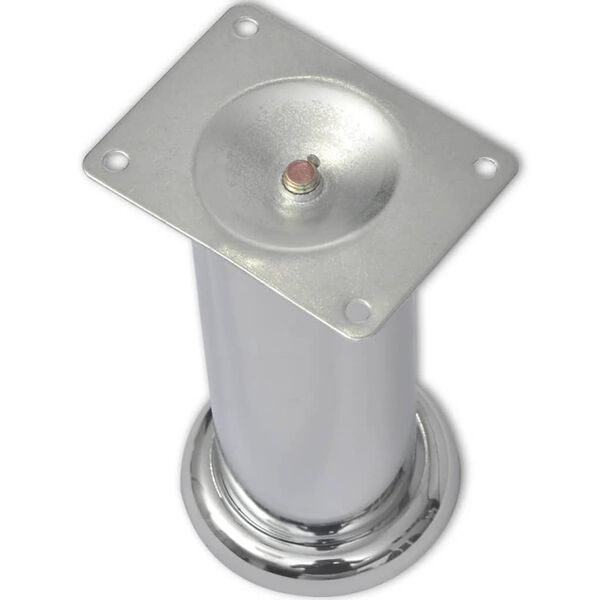 4 Okrugle Noge za Kauč Krom 180 mm