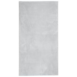 vidaXL Tepih HUARTE kratkih vlakana mekani i perivi sivi 60x110 cm