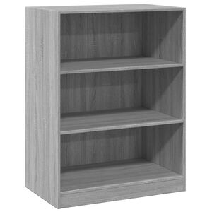 vidaXL Ormar siva boja hrasta 77x48x102 cm od konstruiranog drva