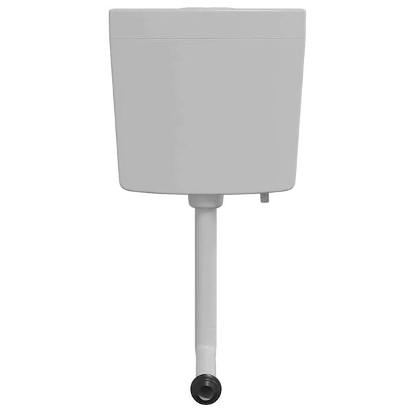 vidaXL Toaletni vodokotlić s donjim otvorom za vodu 3/6 L sivi