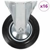 vidaXL Fiksni kotačići 16 kom 160 mm