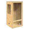 vidaXL Terarij Smeđa 50 x 50 x 100 cm OSB